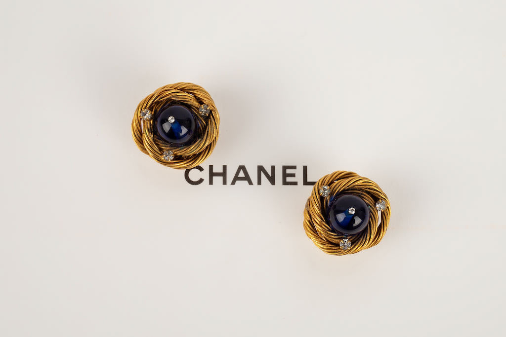 Boucles d'oreilles Chanel Ã©poque Coco