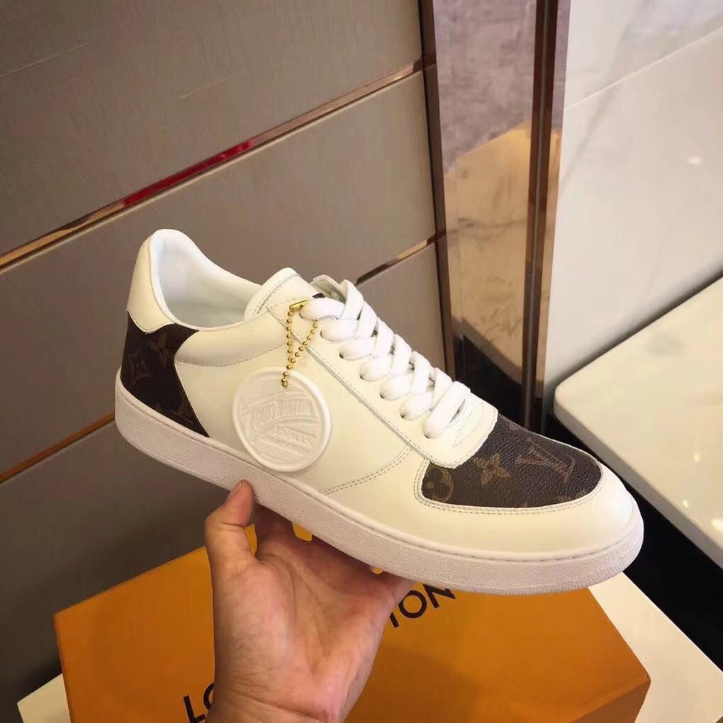 GLM - LUV Rivoli Low Brown White Sneaker