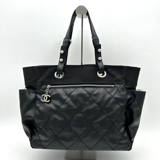 Chanel Large Paris-Biarritz Tote - Black Totes, Handbags LA5354