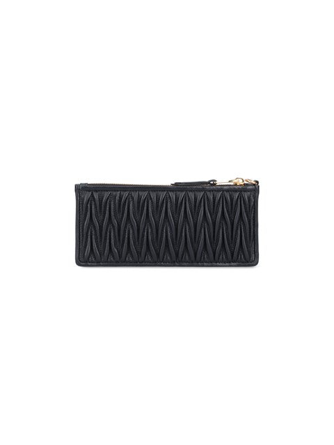 Miu Miu Women Puoch MatelassÃƒÆ’Ã‚Â© Logo