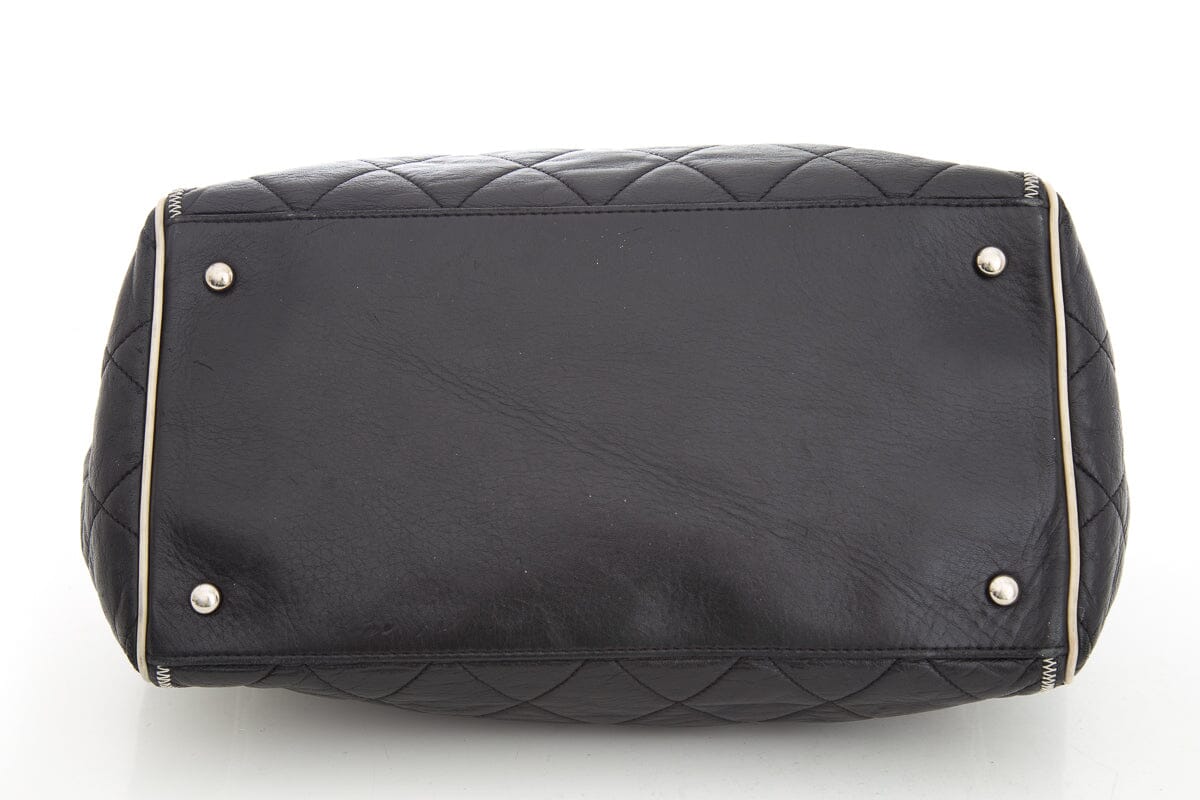 Chanel 2008/09 Black East West Reissue Handbag