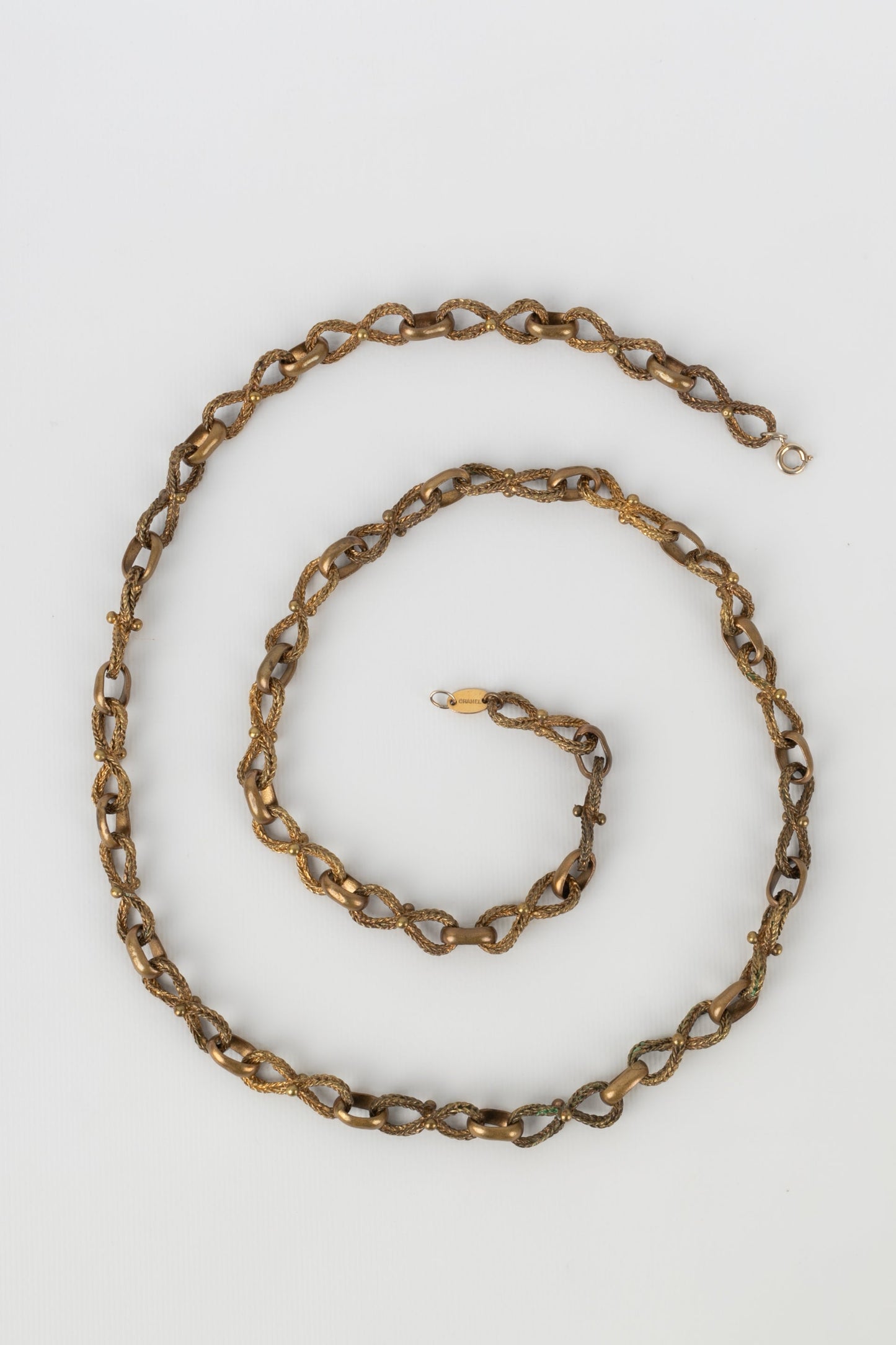 Collier dorÃƒÆ’Ã‚Â© Chanel 1950-60