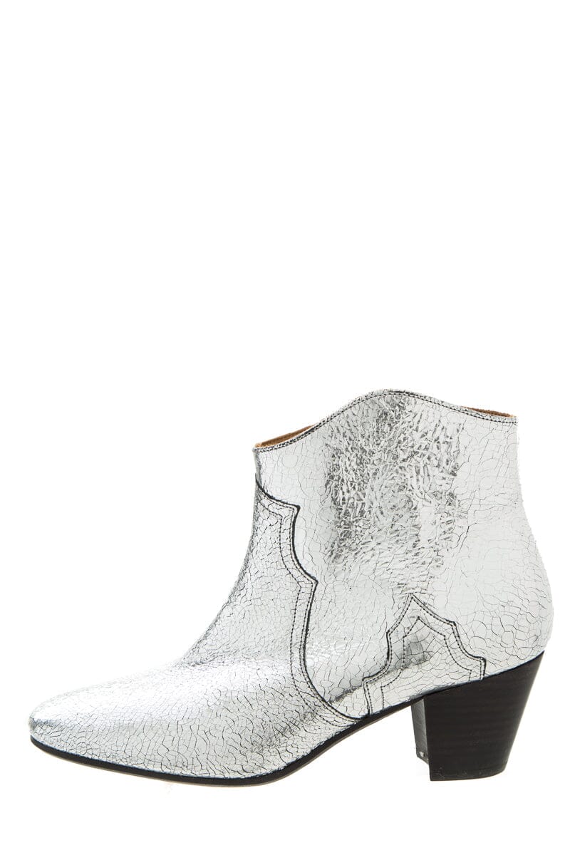 Isabel Marant Silver Booties SZ 40