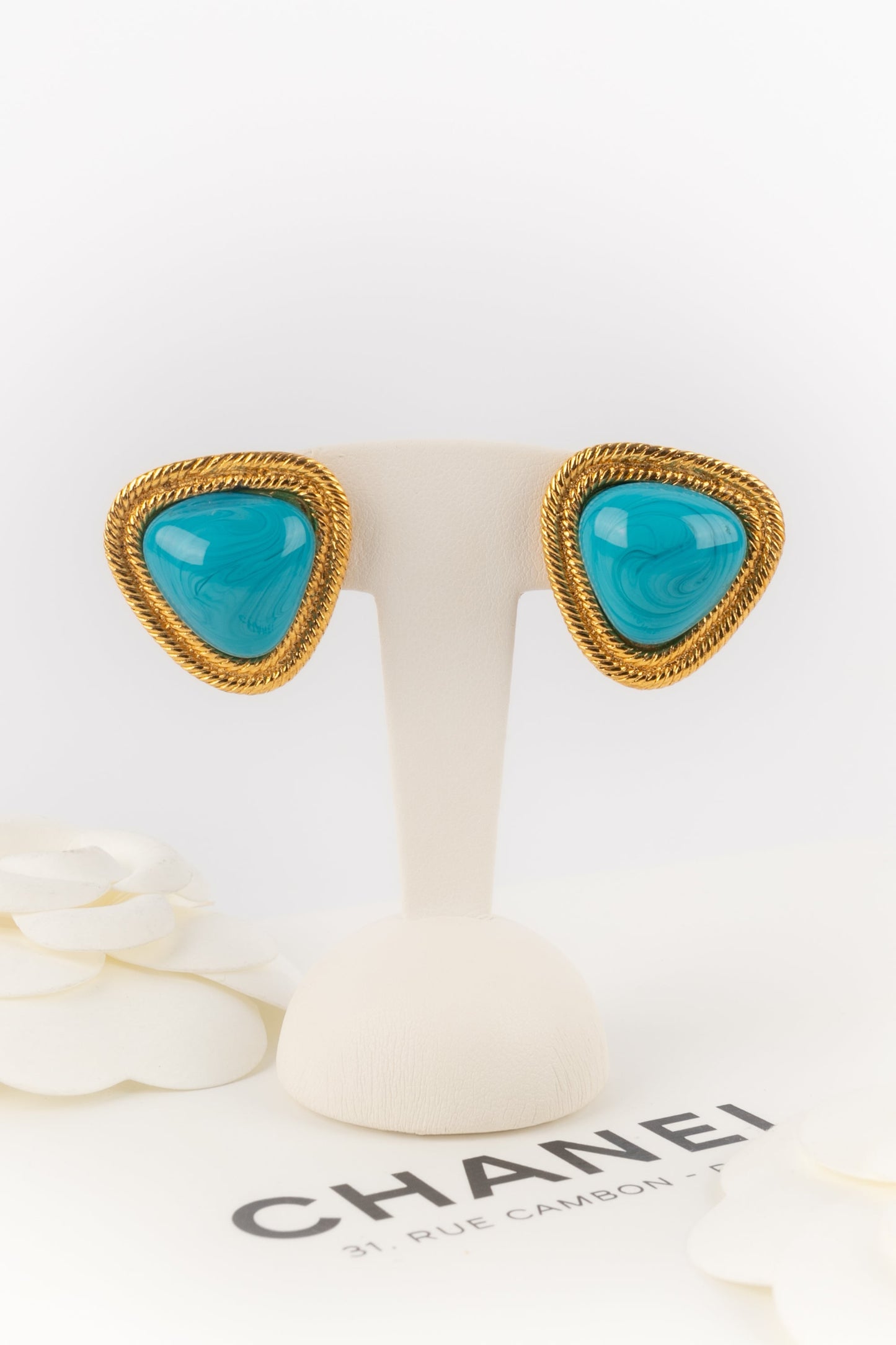 Boucles d'oreilles Chanel 1990's