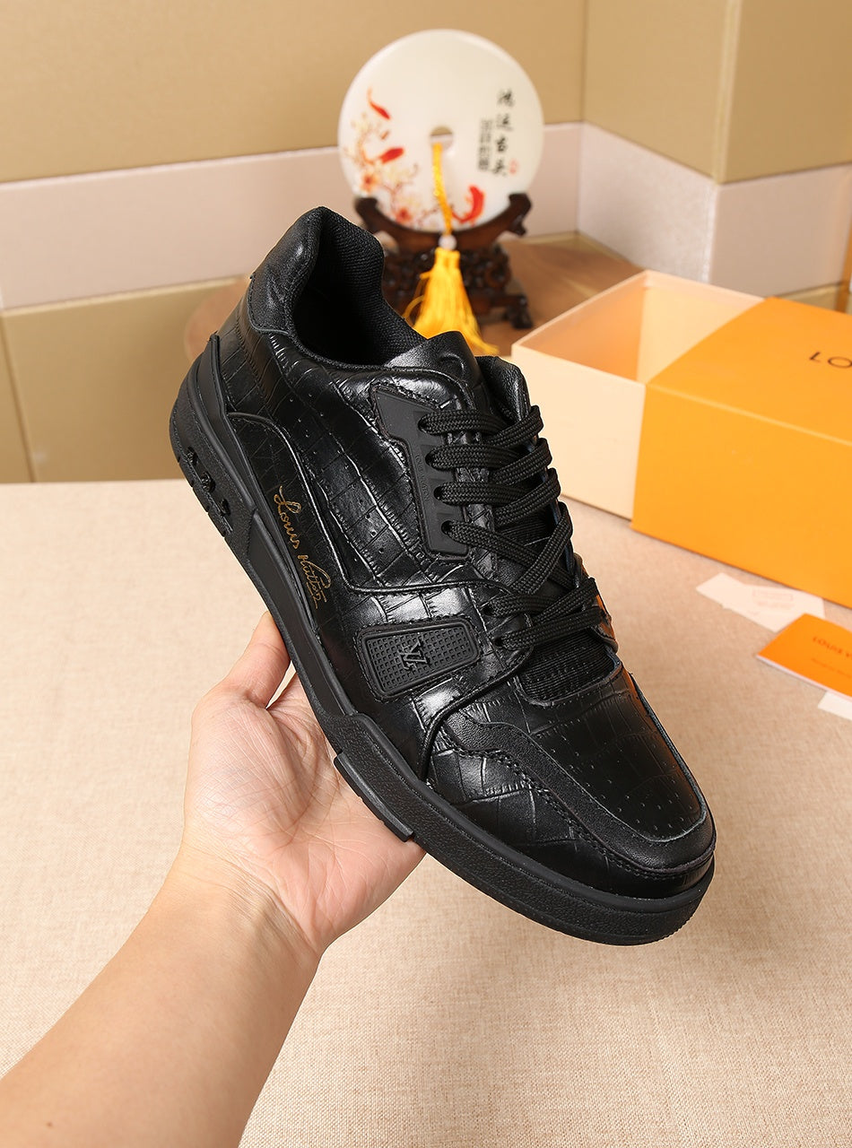 GLM - LUV Traners Vert Black Sneaker
