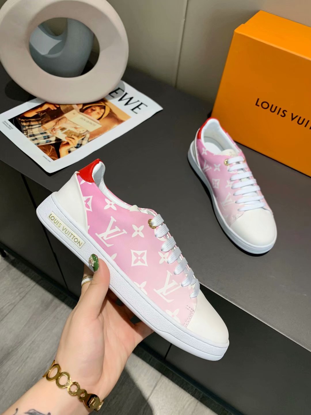 GLM - LUV Time Out Orange White Sneaker