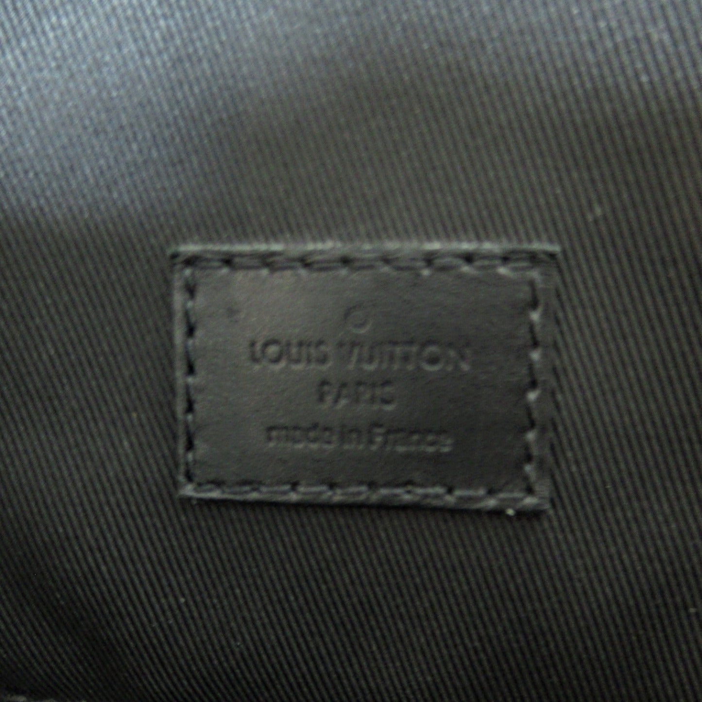 Louis Vuitton Christophers PM Backpack Bag PVC ted Canvas Monogram Eclipse Reverse  Grey M45419