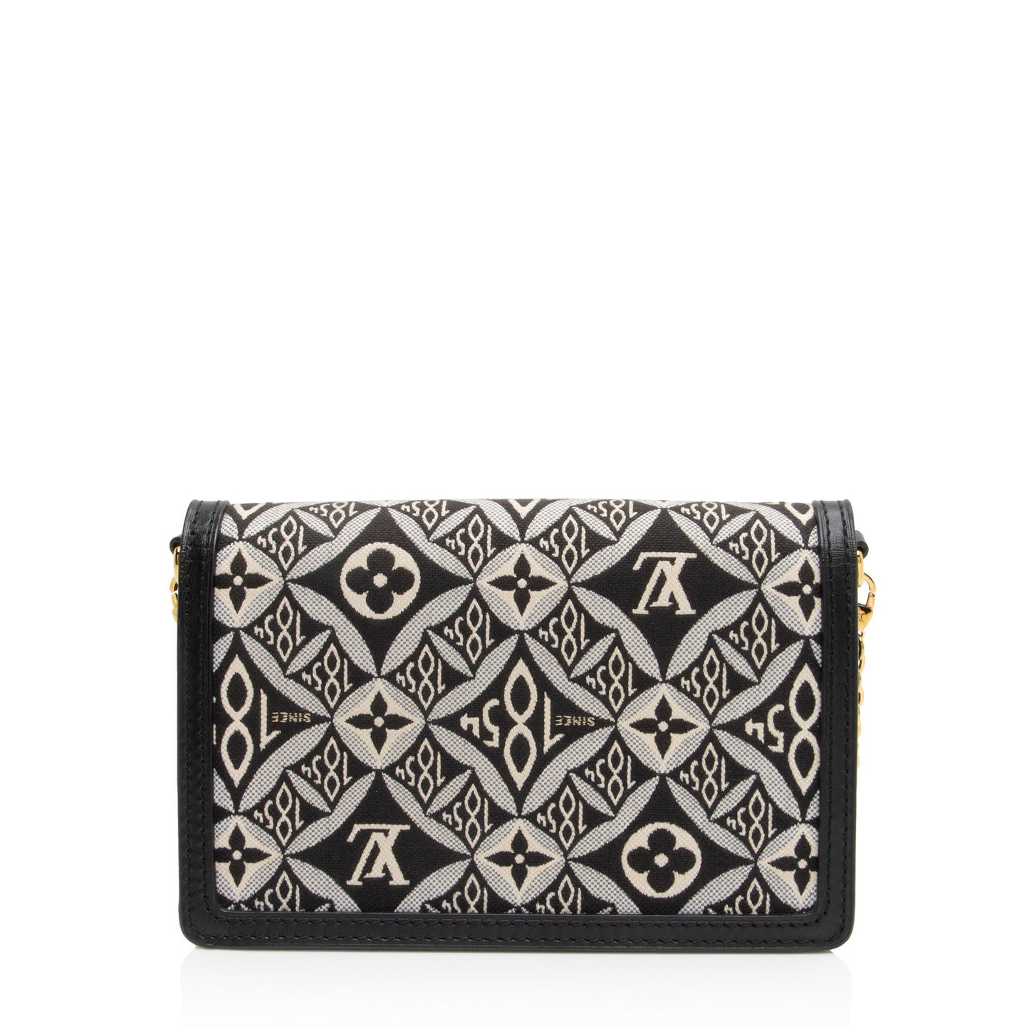 Louis Vuitton Limited Edition Jacquard Since 1854 Dauphine Chain Wallet