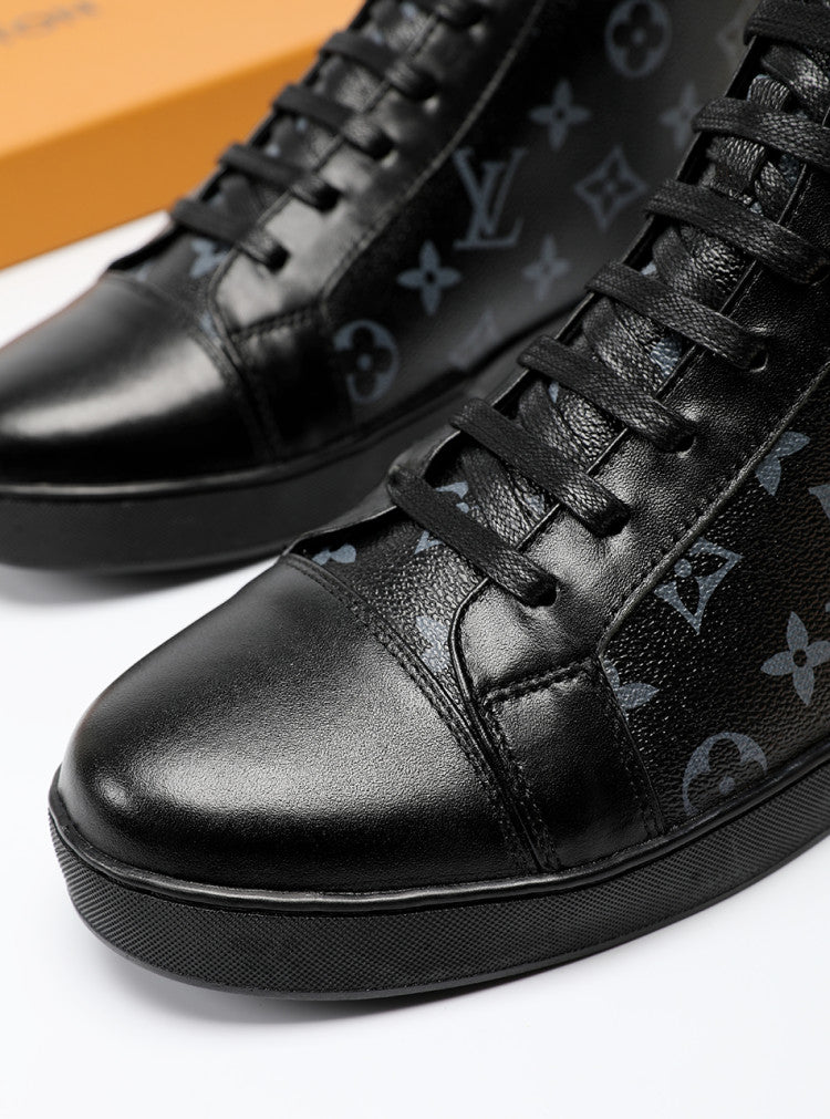 GLM - LUV High GLMnogram Black Boot Sneaker