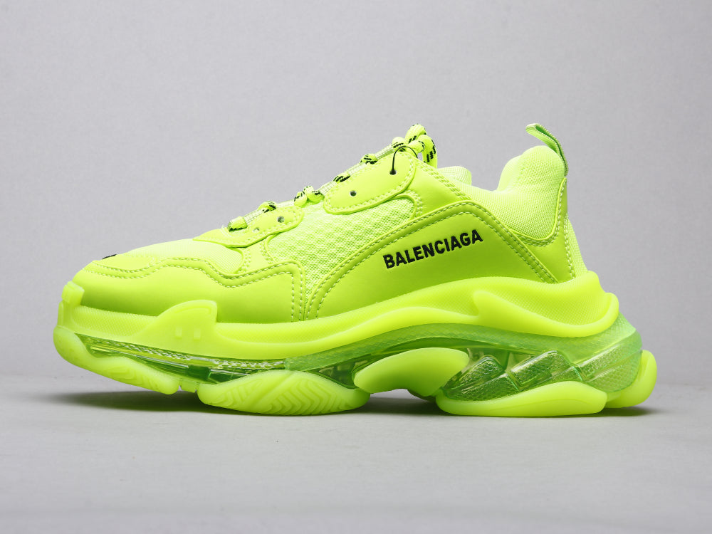 GLM - Bla Air Cushion  Fluorescent Green Sneaker