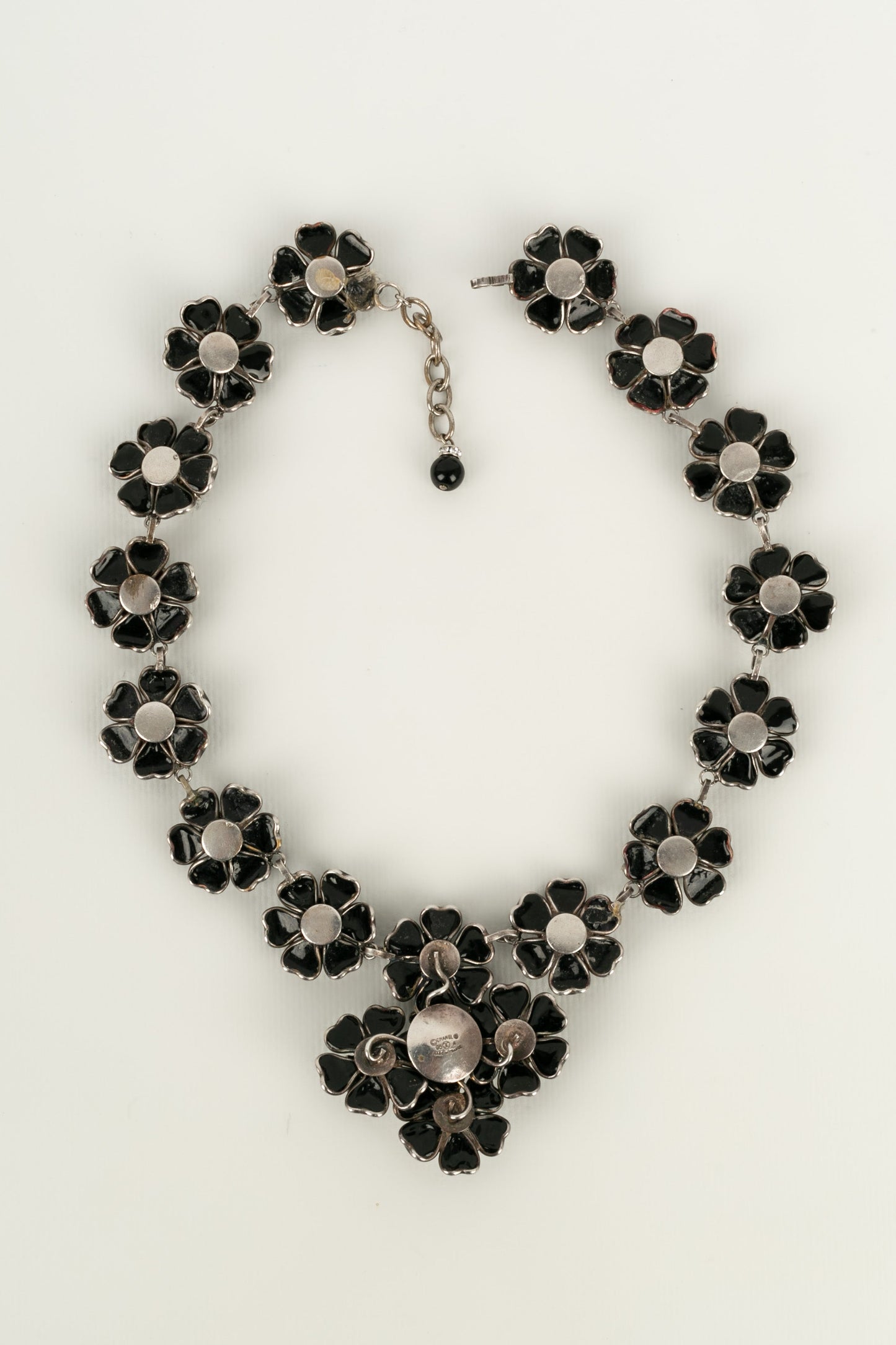 Collier camÃƒÆ’Ã‚Â©lias en pÃƒÆ’Ã‚Â¢te de verre Chanel