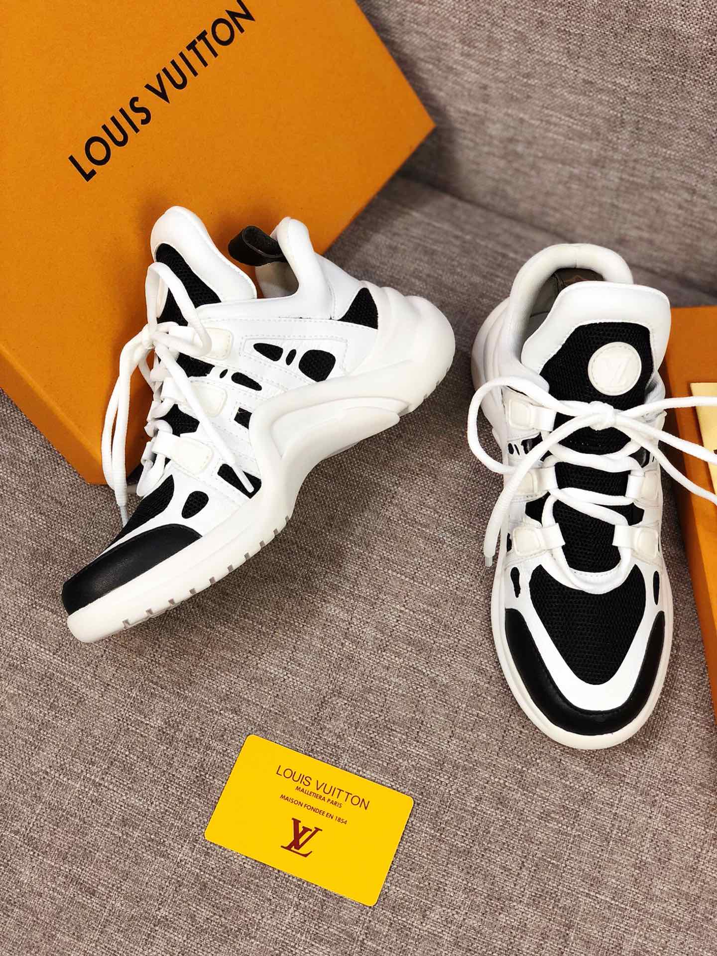 GLM - LUV Archlight Black White Sneaker