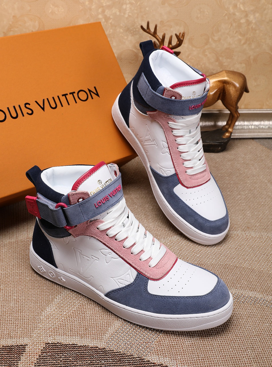 GLM - LUV High Top White Sneaker