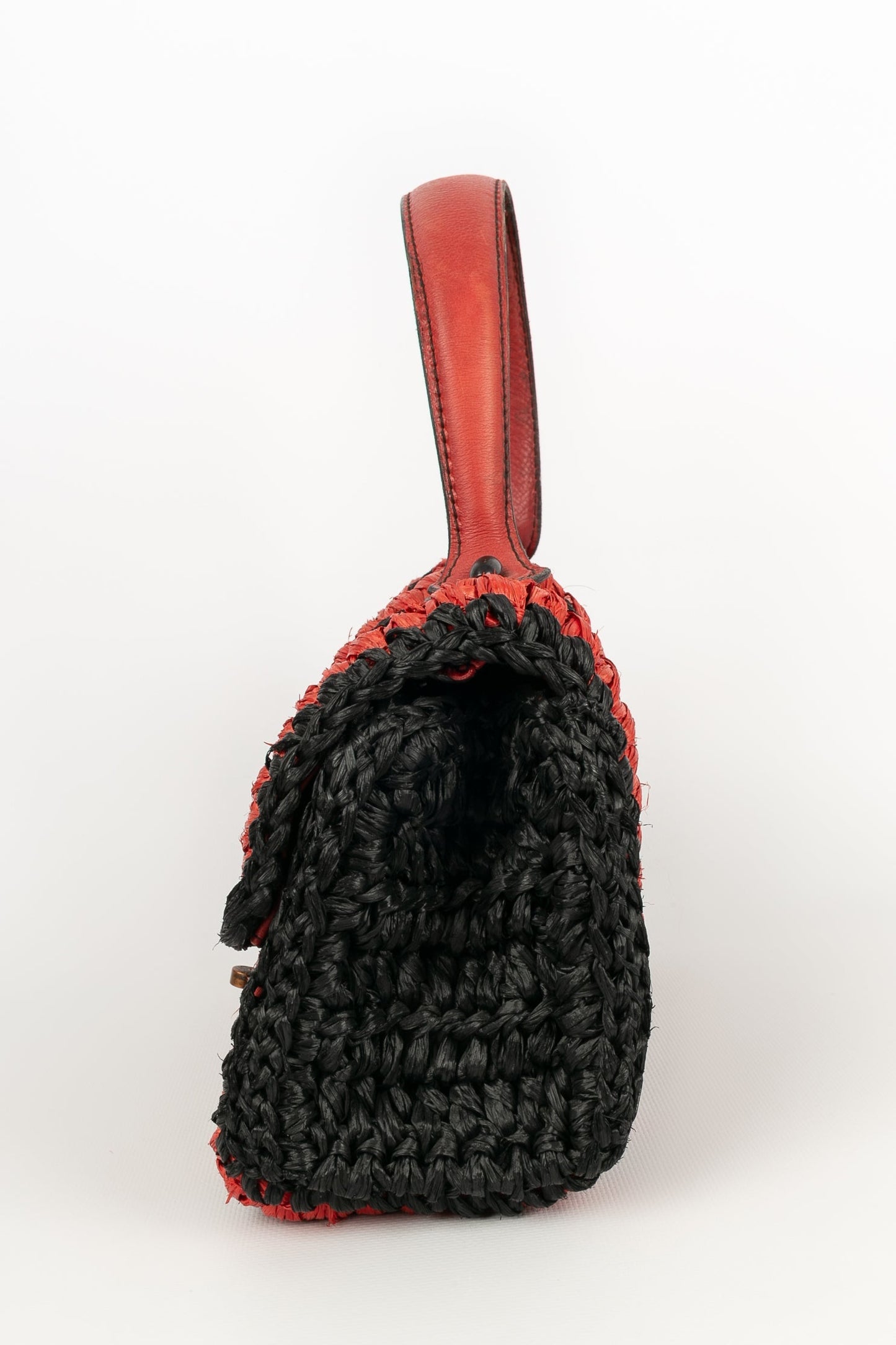 Sac en raphia Carel