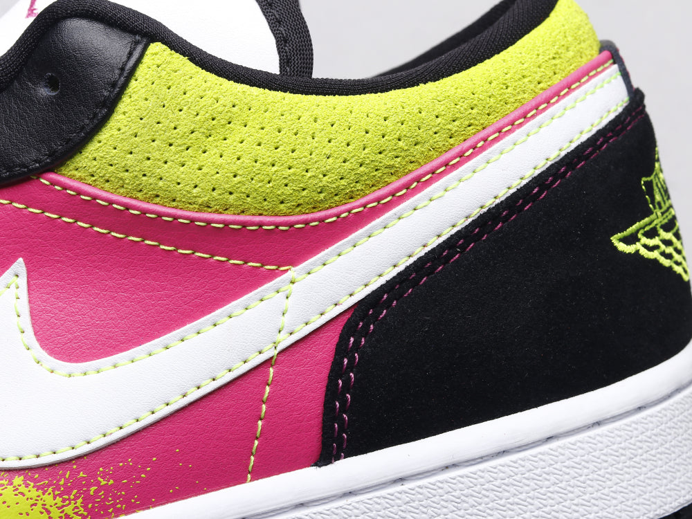 GLM - AJ1 yellow splash ink
