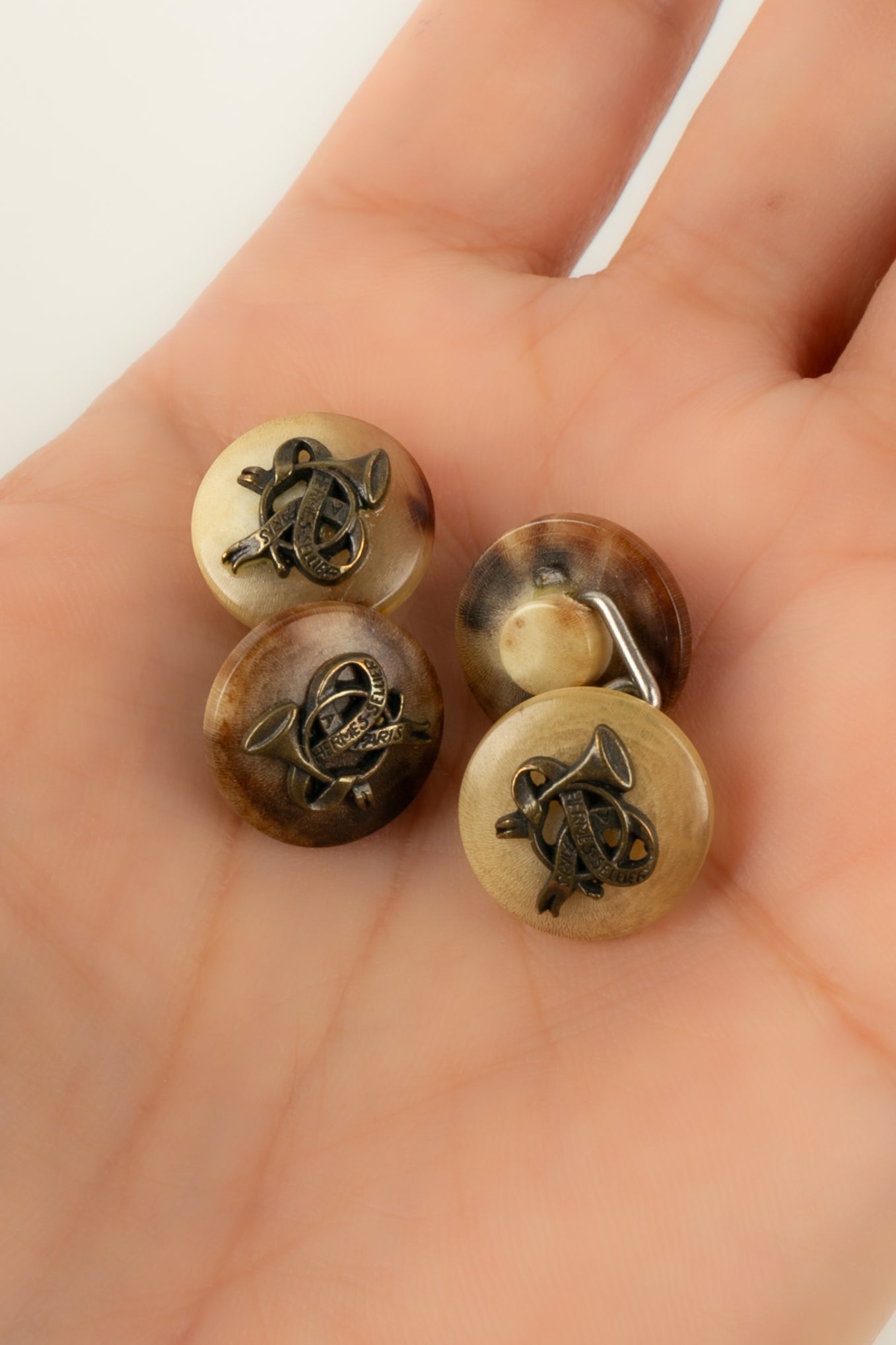Boutons de manchette HermÃƒÆ’Ã‚Â¨s