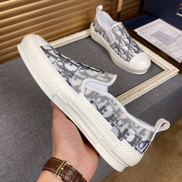 GLM - DIR B23 Slip Black And White LOW-TOP SNEAKER