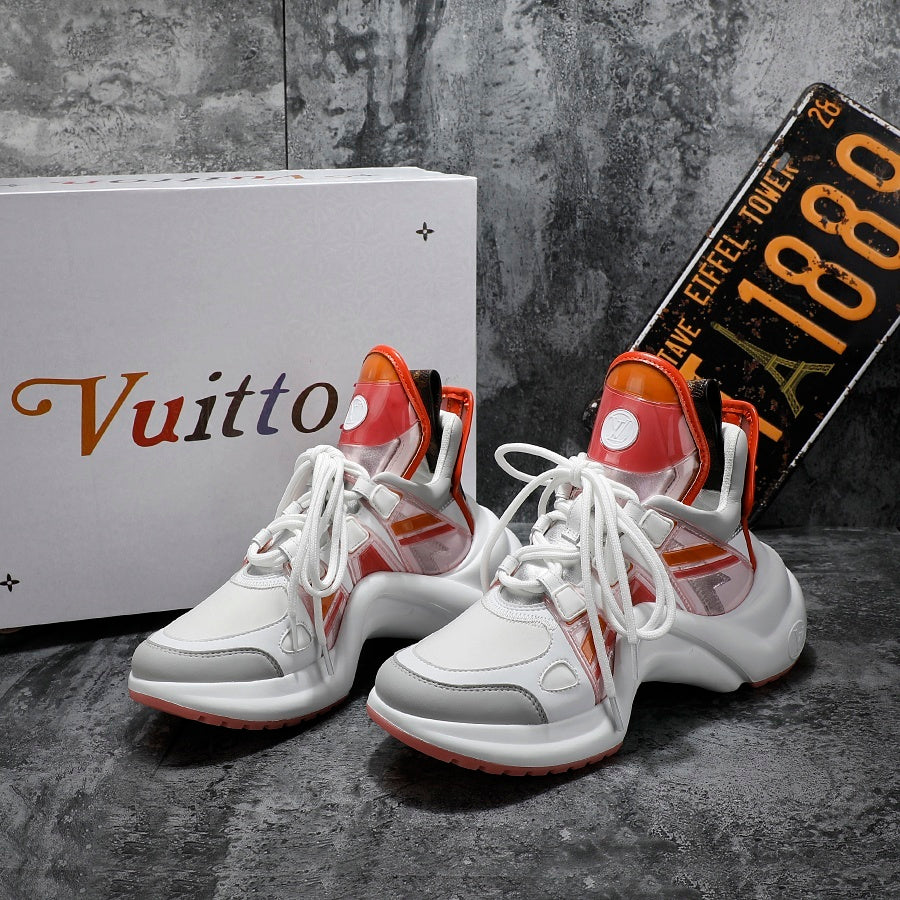 GLM - LUV Archlight White Orange Sneaker