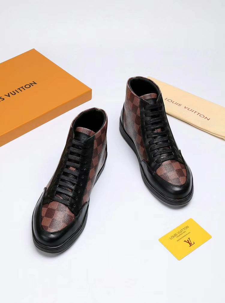 GLM - LUV HIgh Top Brown Sneaker