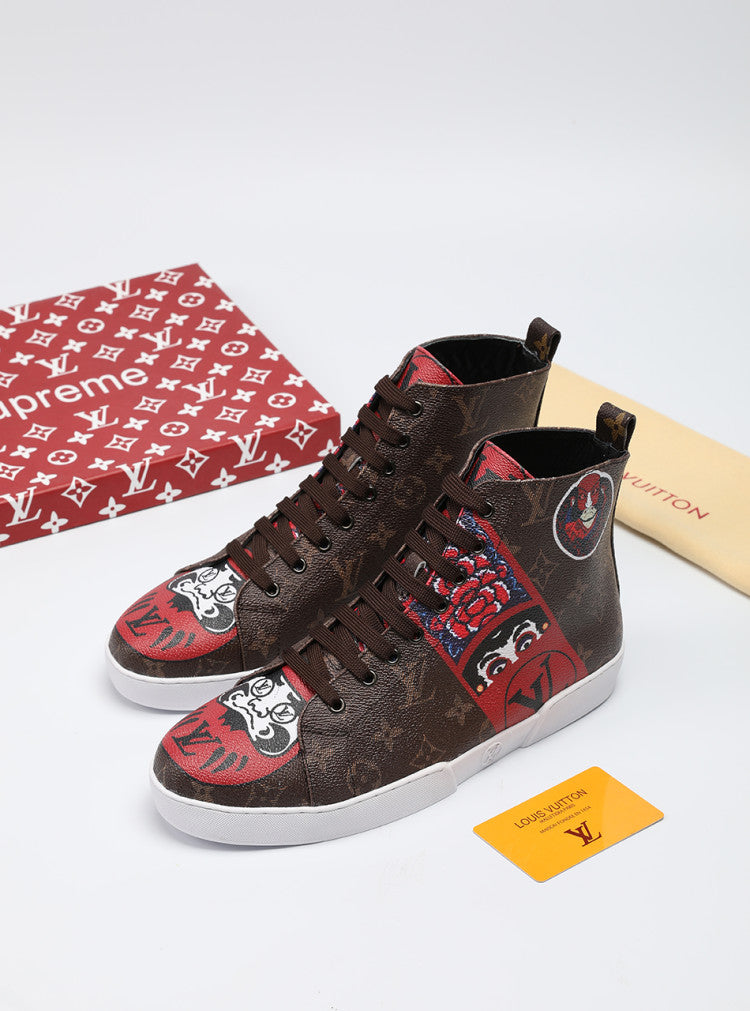 GLM - LUV Stellar Trainer Boot Brown Sneaker