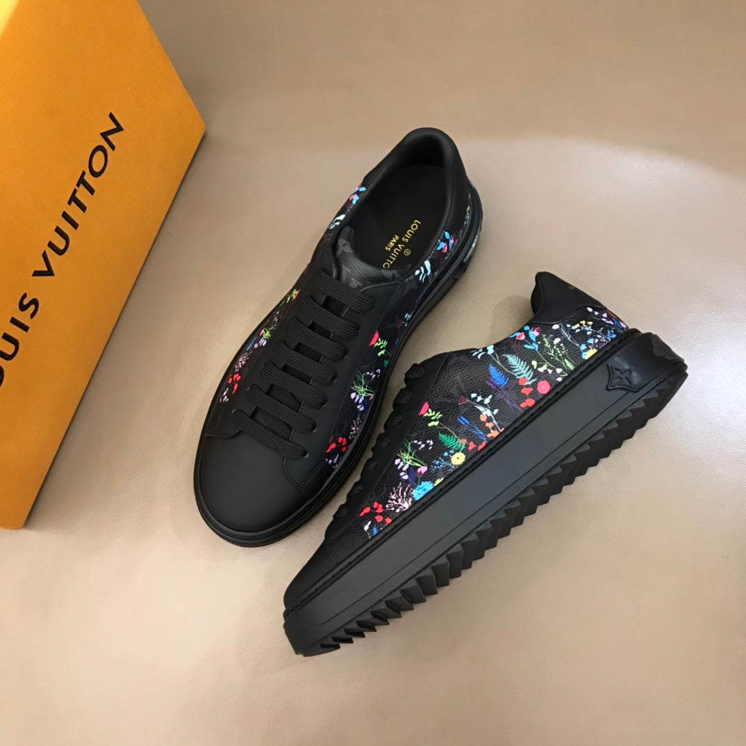 GLM - LUV  Time Out Black Yellow Sneaker