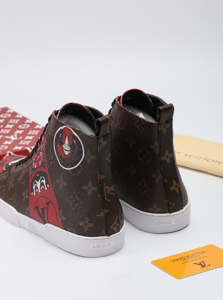 GLM - LUV Stellar Trainer Boot Brown Sneaker