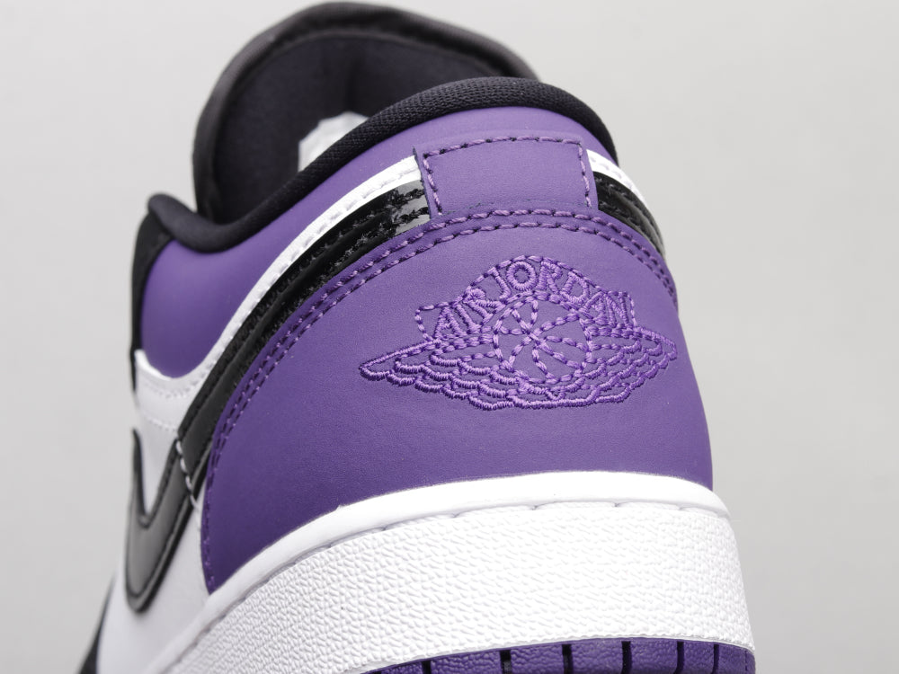 GLM - AJ1 Black and purple toes