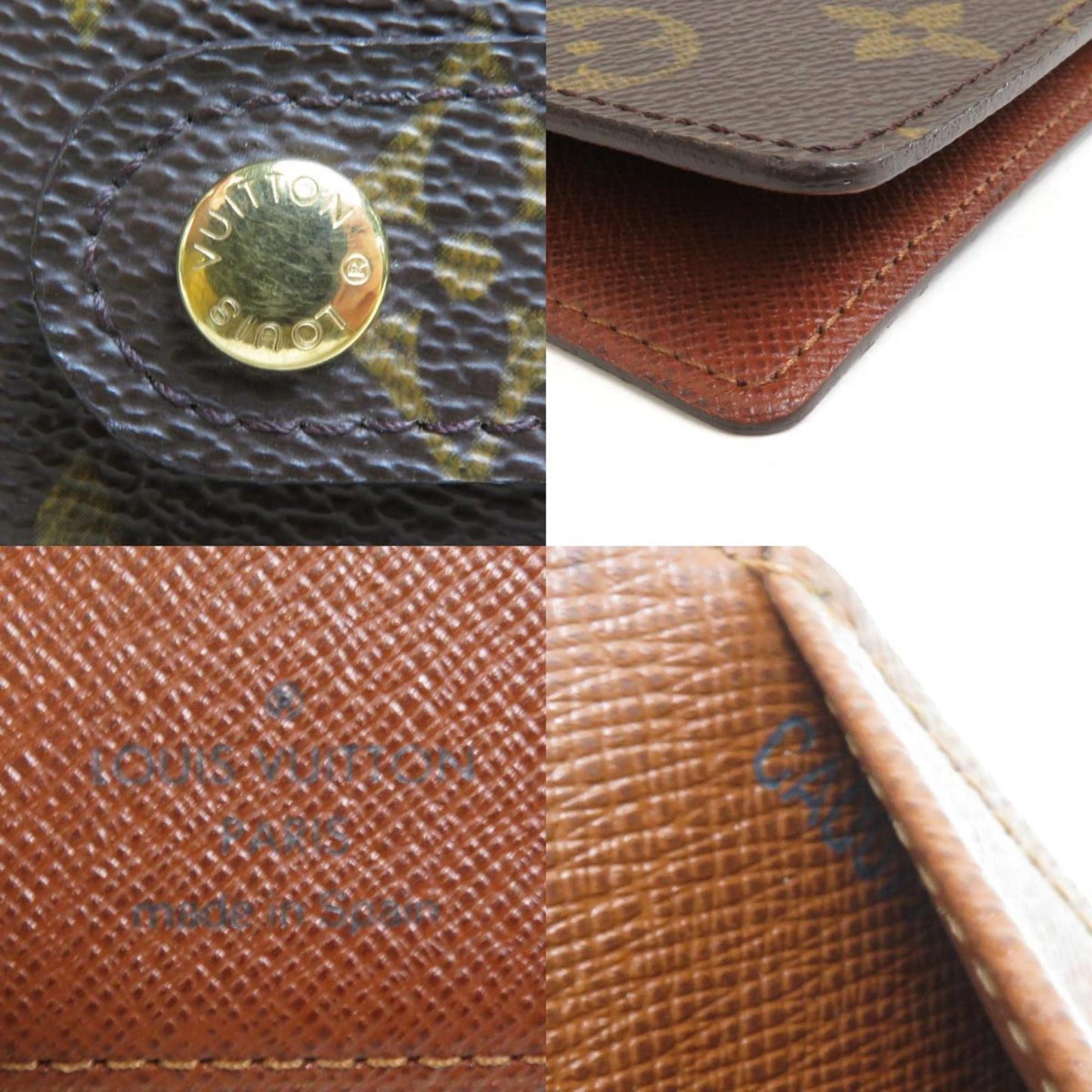 Louis Vuitton Agenda Pm  Canvas Wallet  ()