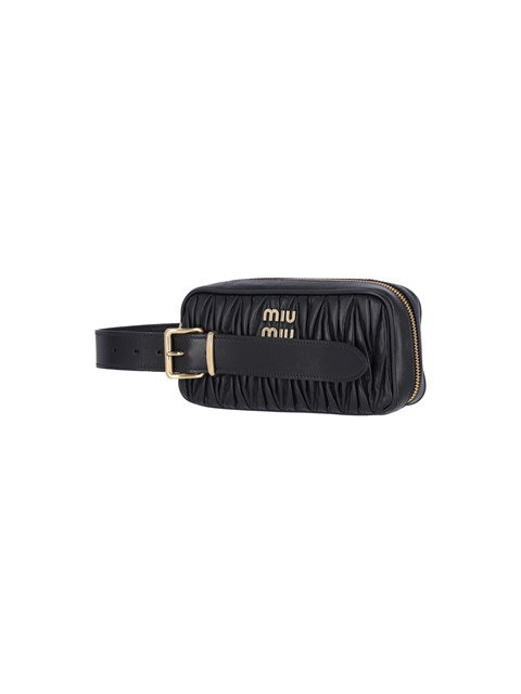 Miu Miu Women Puoch MatelassÃƒÆ’Ã‚Â© Logo