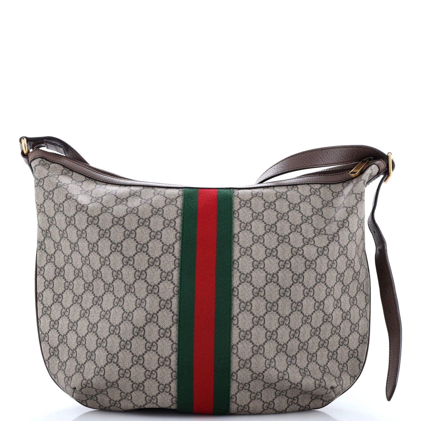 Ophidia Half Moon Hobo GG Coated Canvas Large