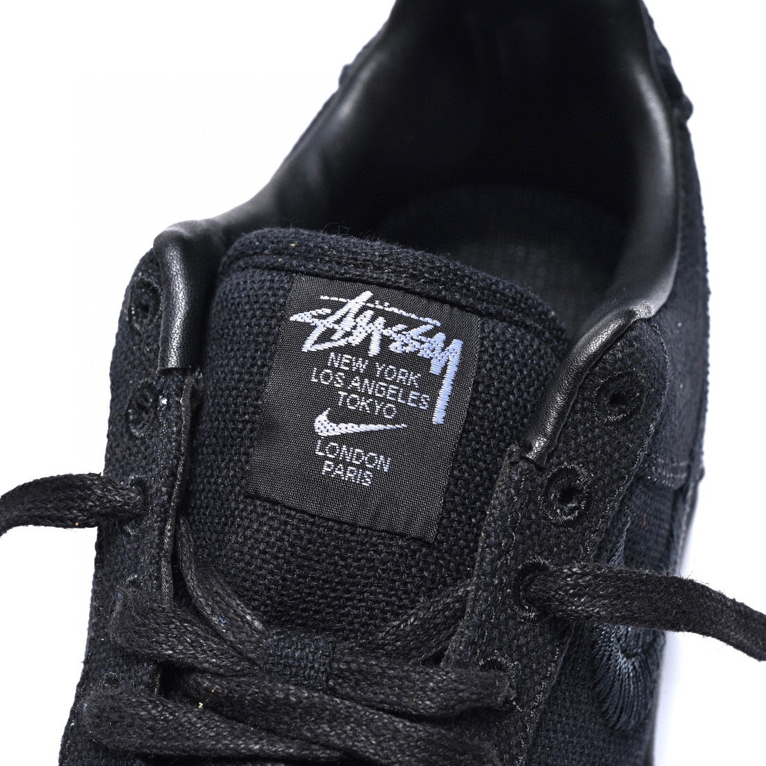 GLM - AF1 x Stussy Collaboration Pure Black