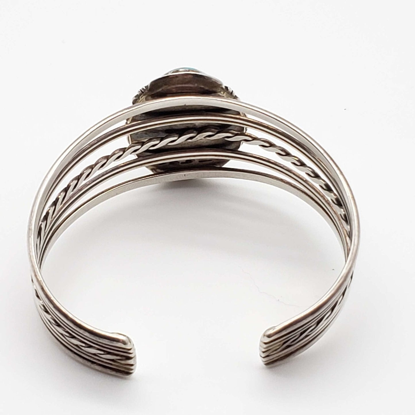 Bangle Sterling Silver with Turquoise Stone