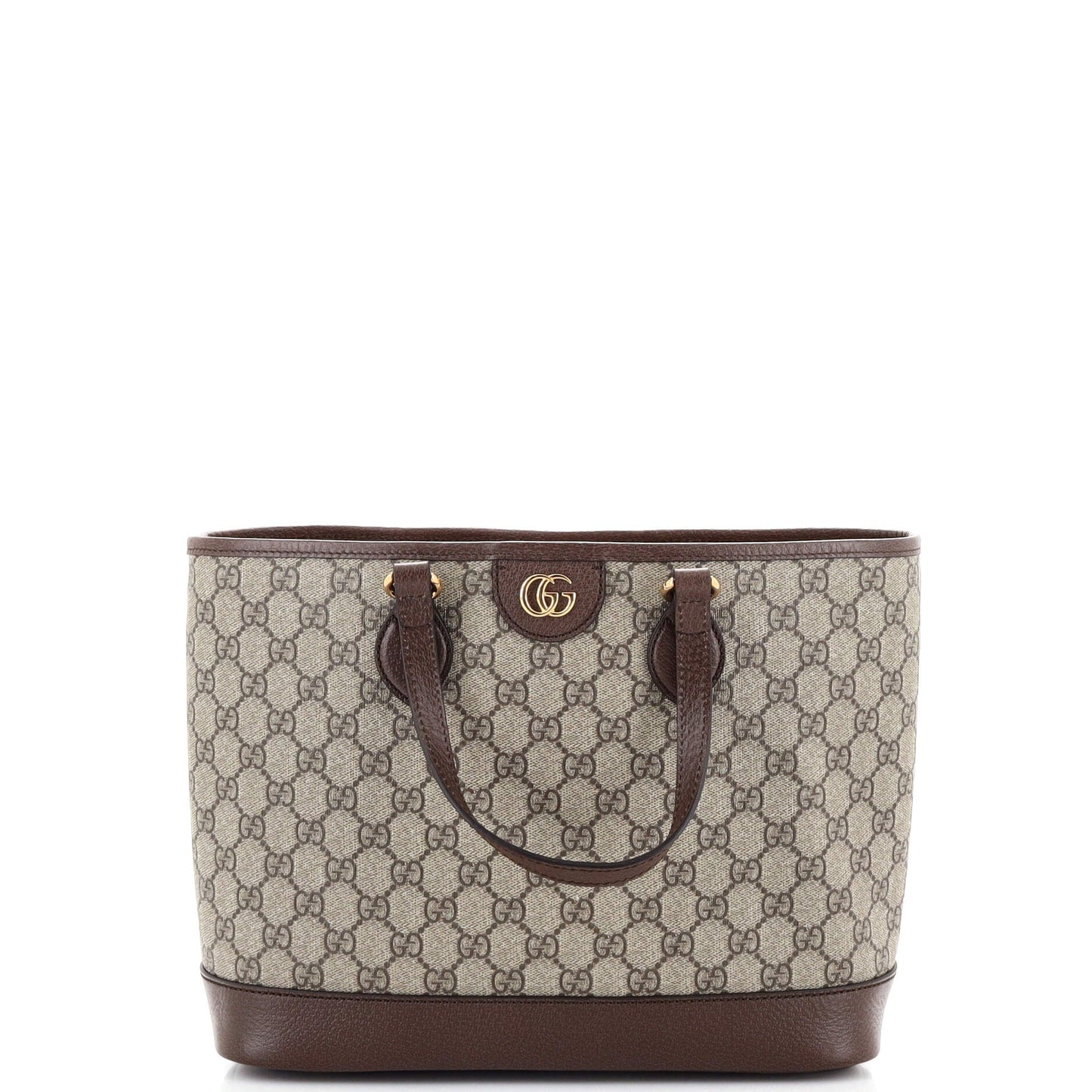 Ophidia Top Handle Shopping Tote GG Coated Canvas and Leather Mini