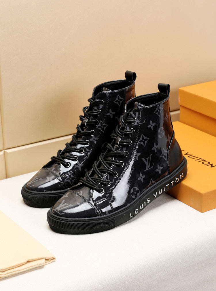 GLM - LUV Stellar Trainer Boot Black Sneaker