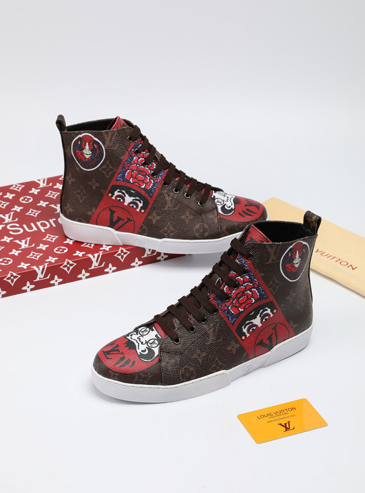 GLM - LUV Stellar Trainer Boot Brown Sneaker