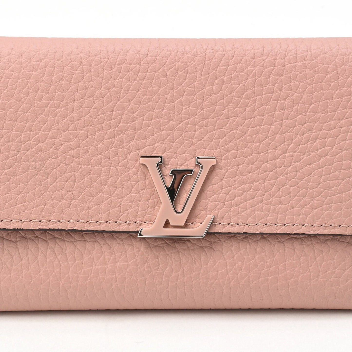Louis Vuitton Capucines  Leather Wallet  ()
