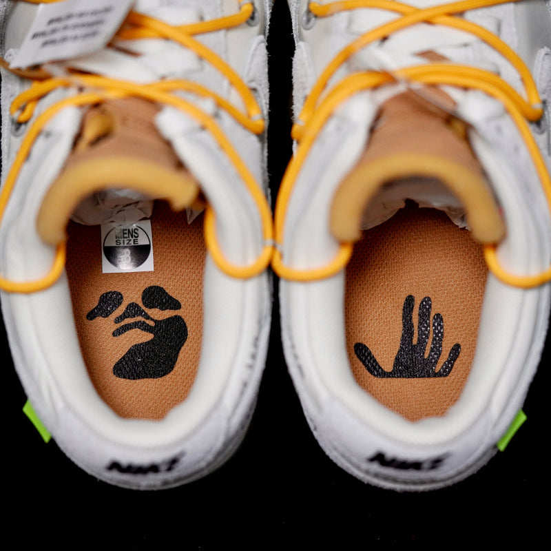 GLM - OW x Dunk (NO.39) yellow shoelace brown buckle