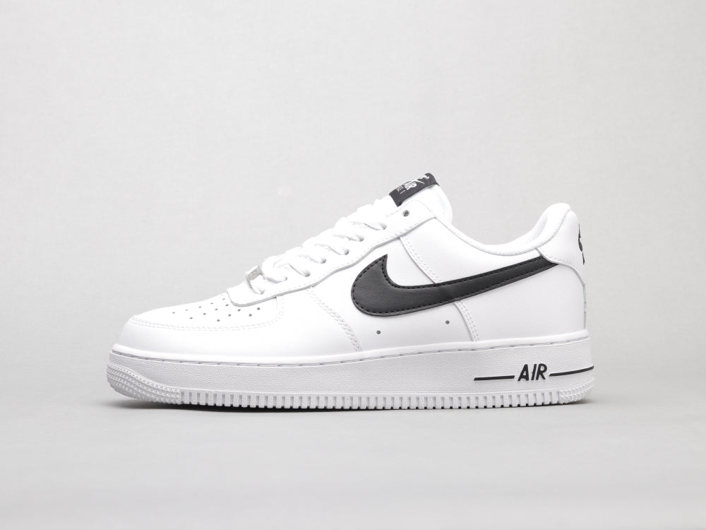 GLM - AF1 White and black low gang