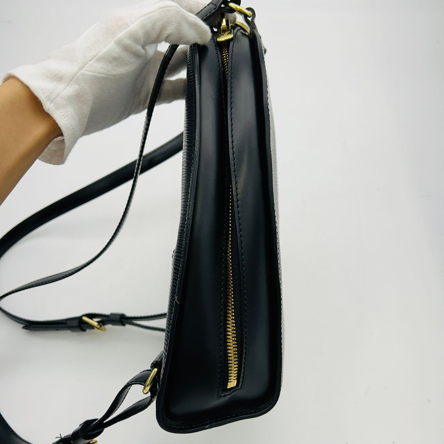 LOUIS VUITTON Epi Mabillon Backpack Black GP21452517