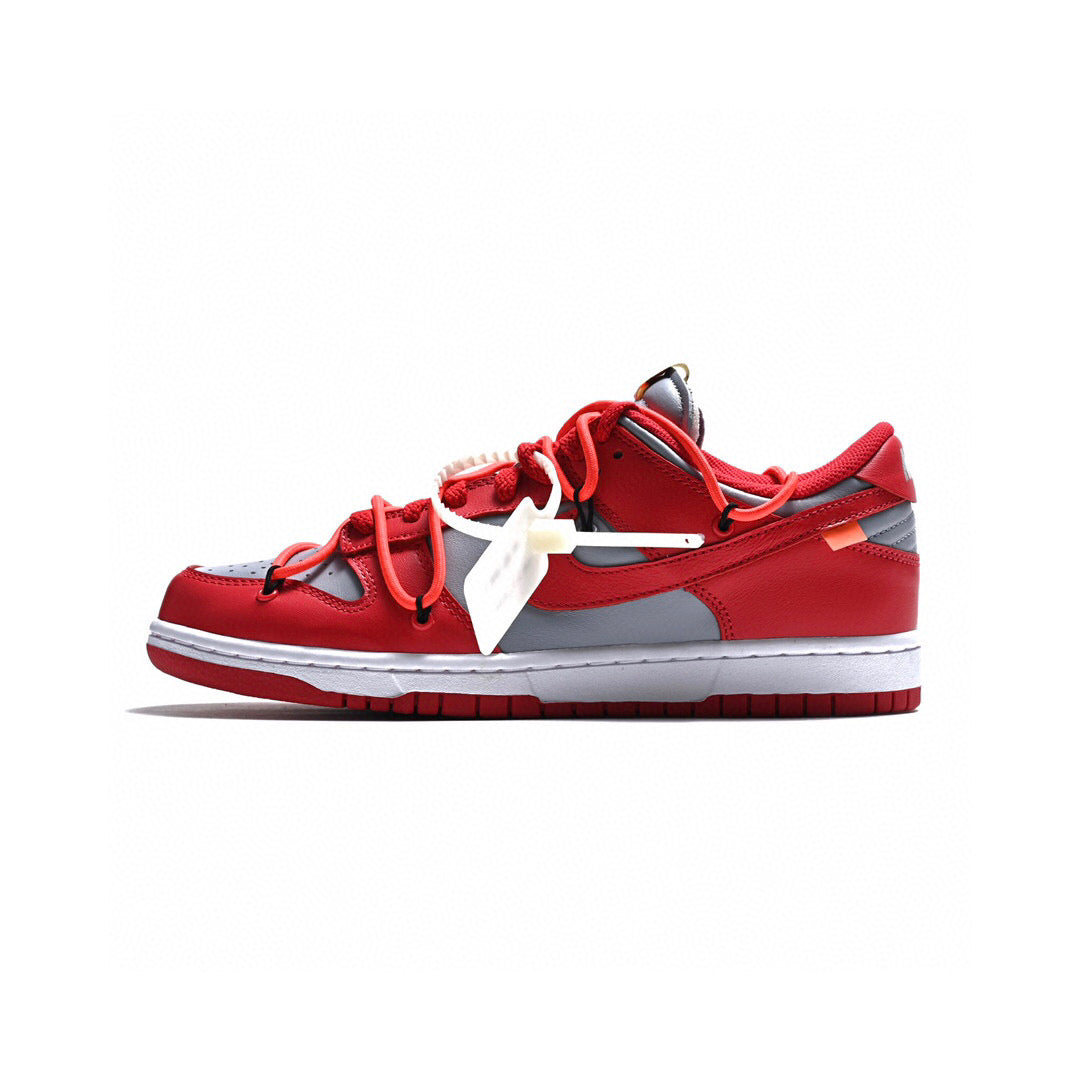 GLM - OW x Dunk Silver Red