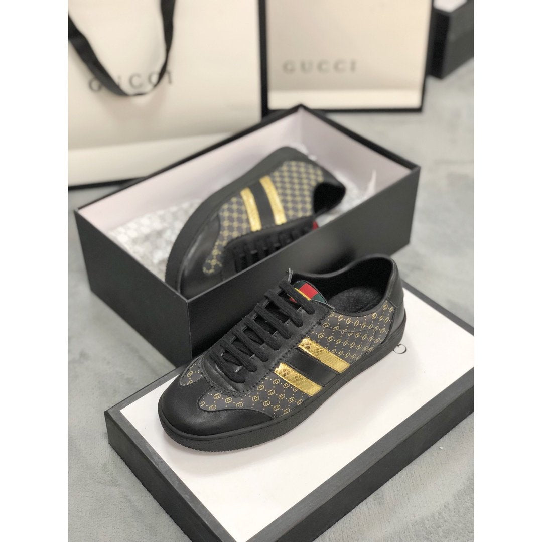 GLM-GCI  Black Gold Sneaker 094