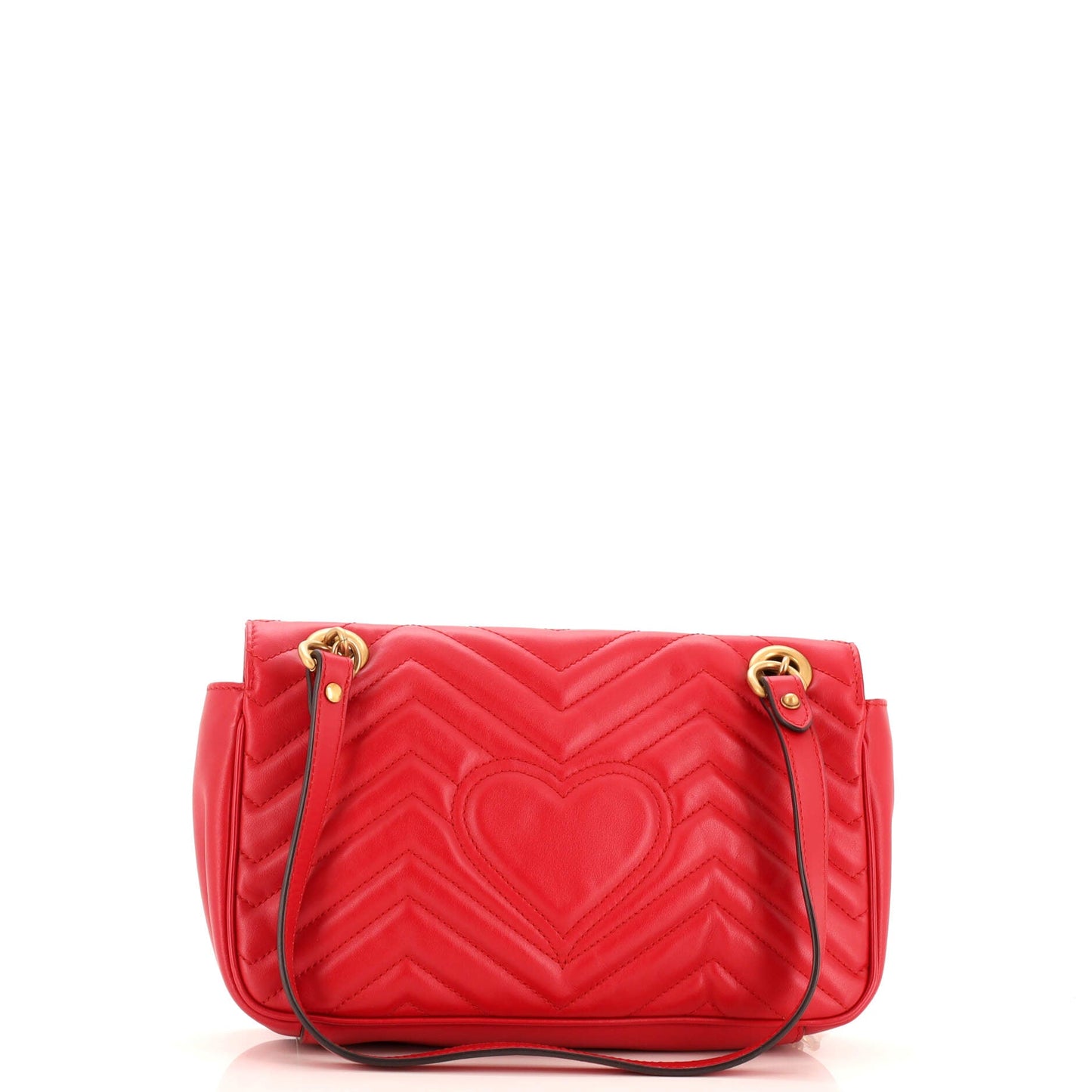 GG Marmont Flap Bag Matelasse Leather Small