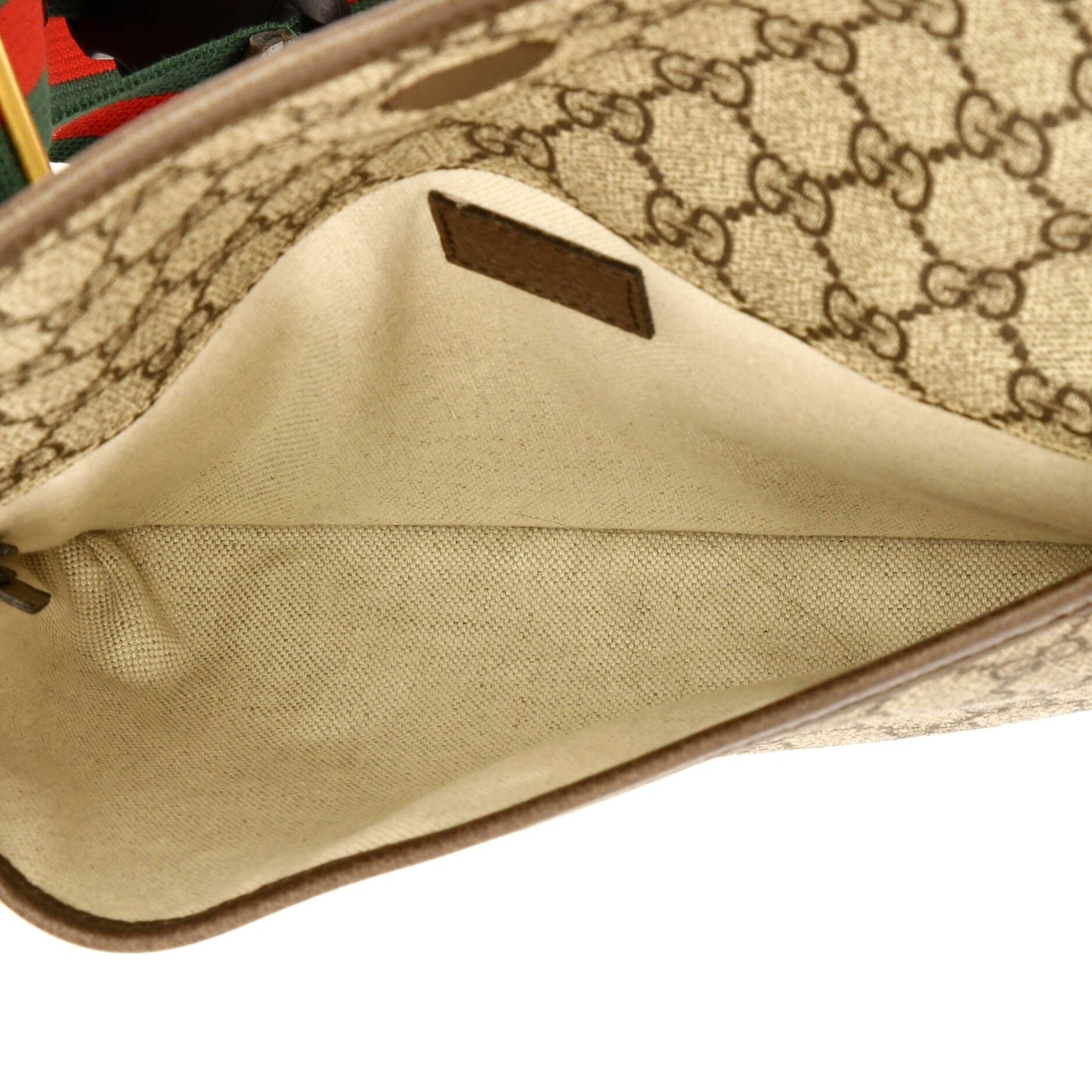 Neo Vintage Flap Belt Bag GG Coated Canvas