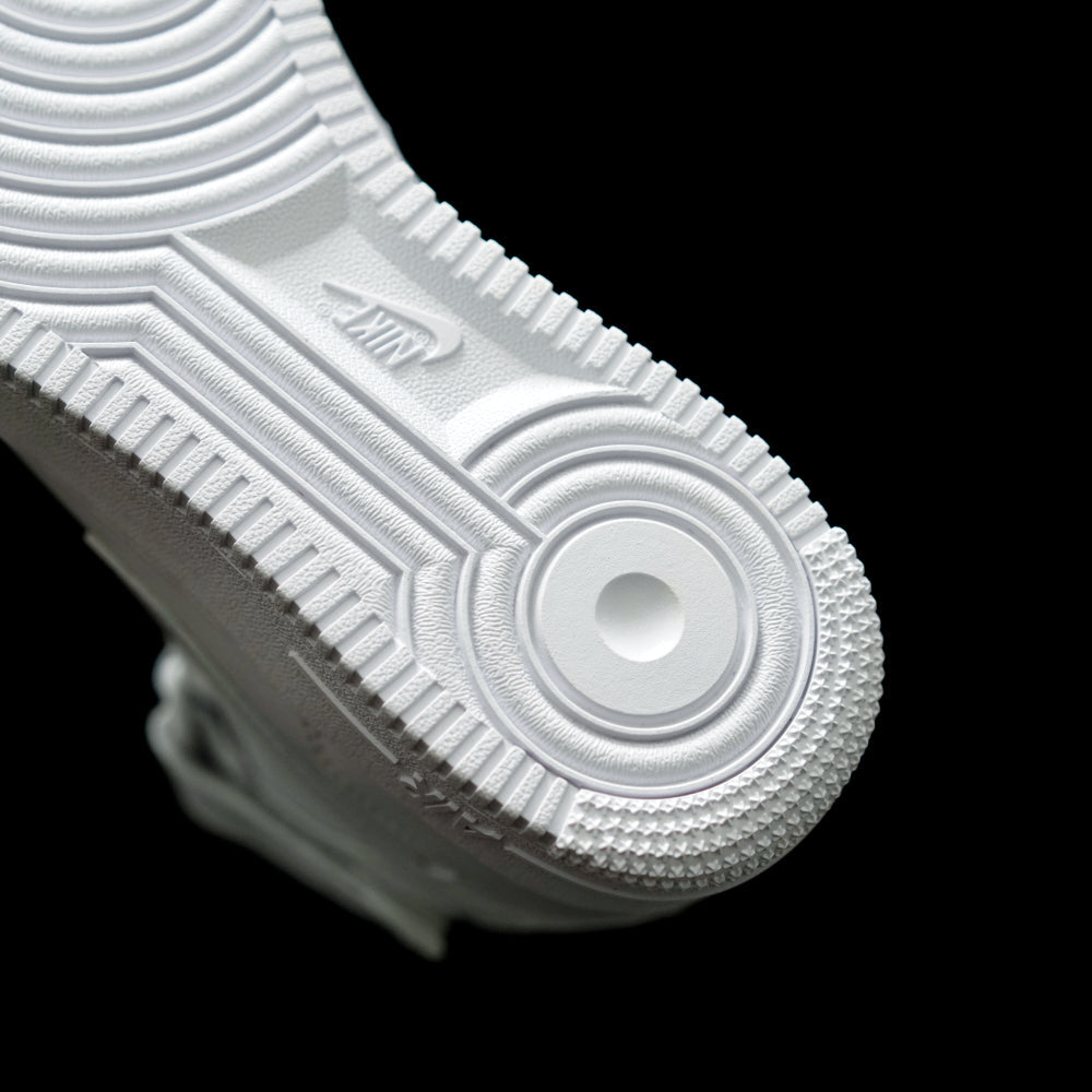 GLM - AF1 pure white mid-top