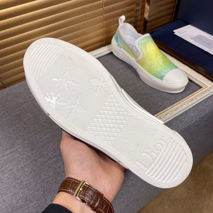 GLM - DIR B23 Slip Yellow And White LOW-TOP SNEAKER