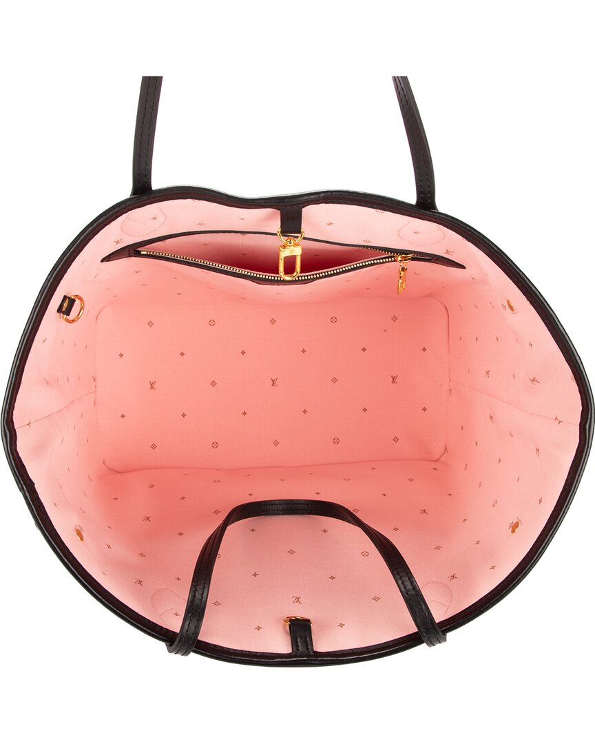 Louis Vuitton Limited Edition Black & Pink Monogram Canvas Neverrfull Fall For