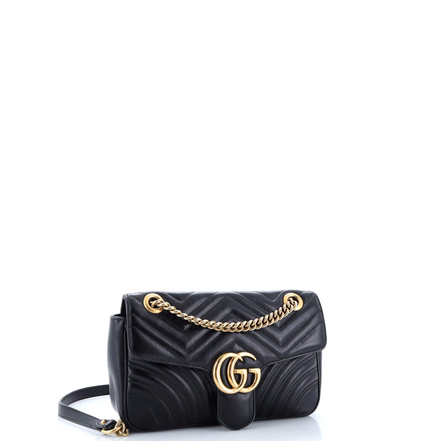 GG Marmont Flap Bag Matelasse Leather Mini