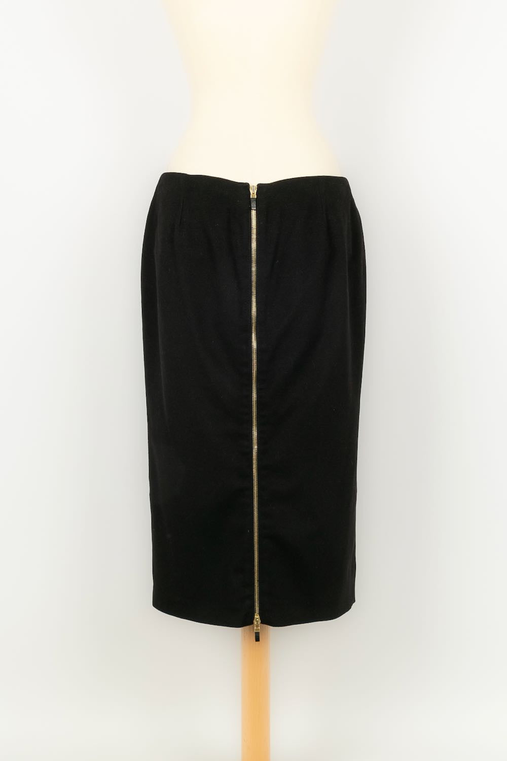 Jupe en cachemire Alexander McQueen