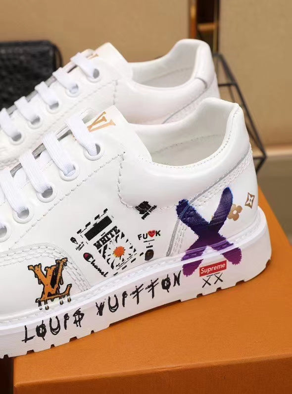 GLM - LUV Traners Vert White Sneaker