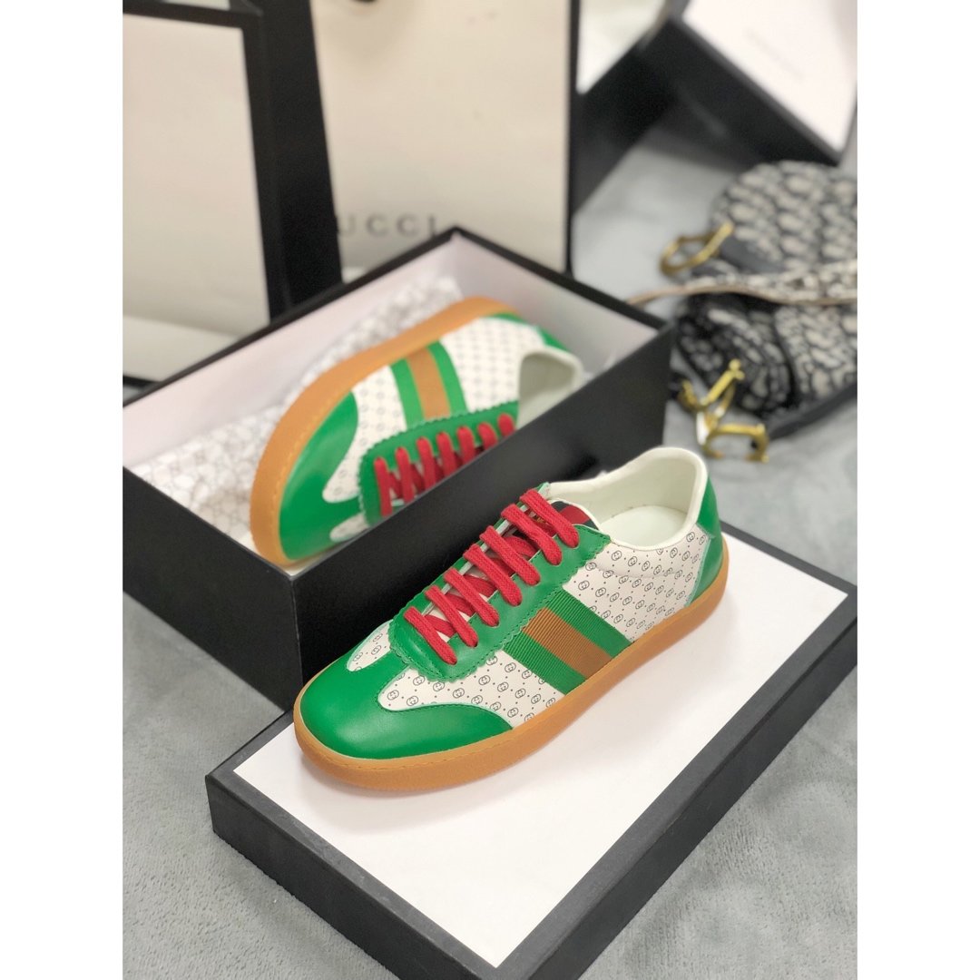GLM-GCI  Screener Leather green Sneaker 091